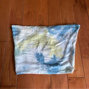 Sky to Moon Tie Dye Open Back Top - Size Small
